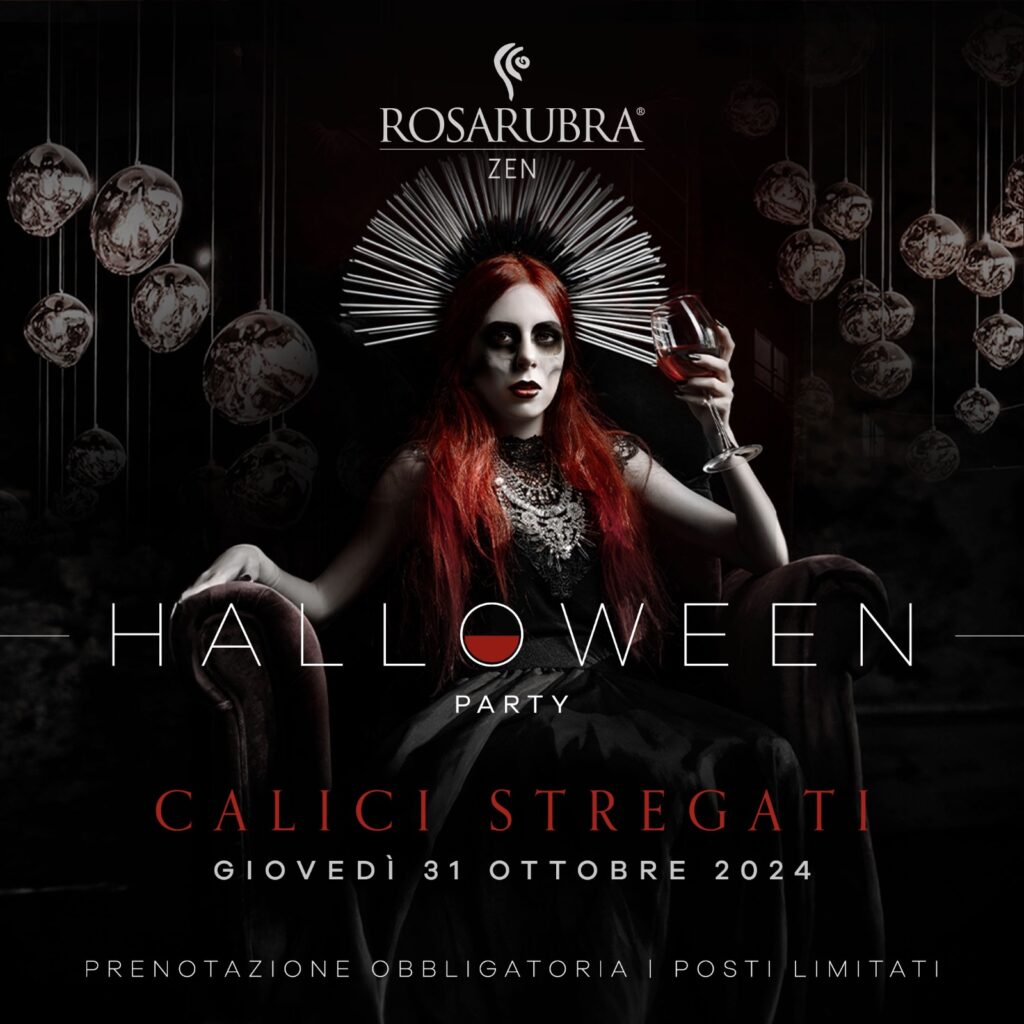 Locandina dell'evento Rosarubra halloween party