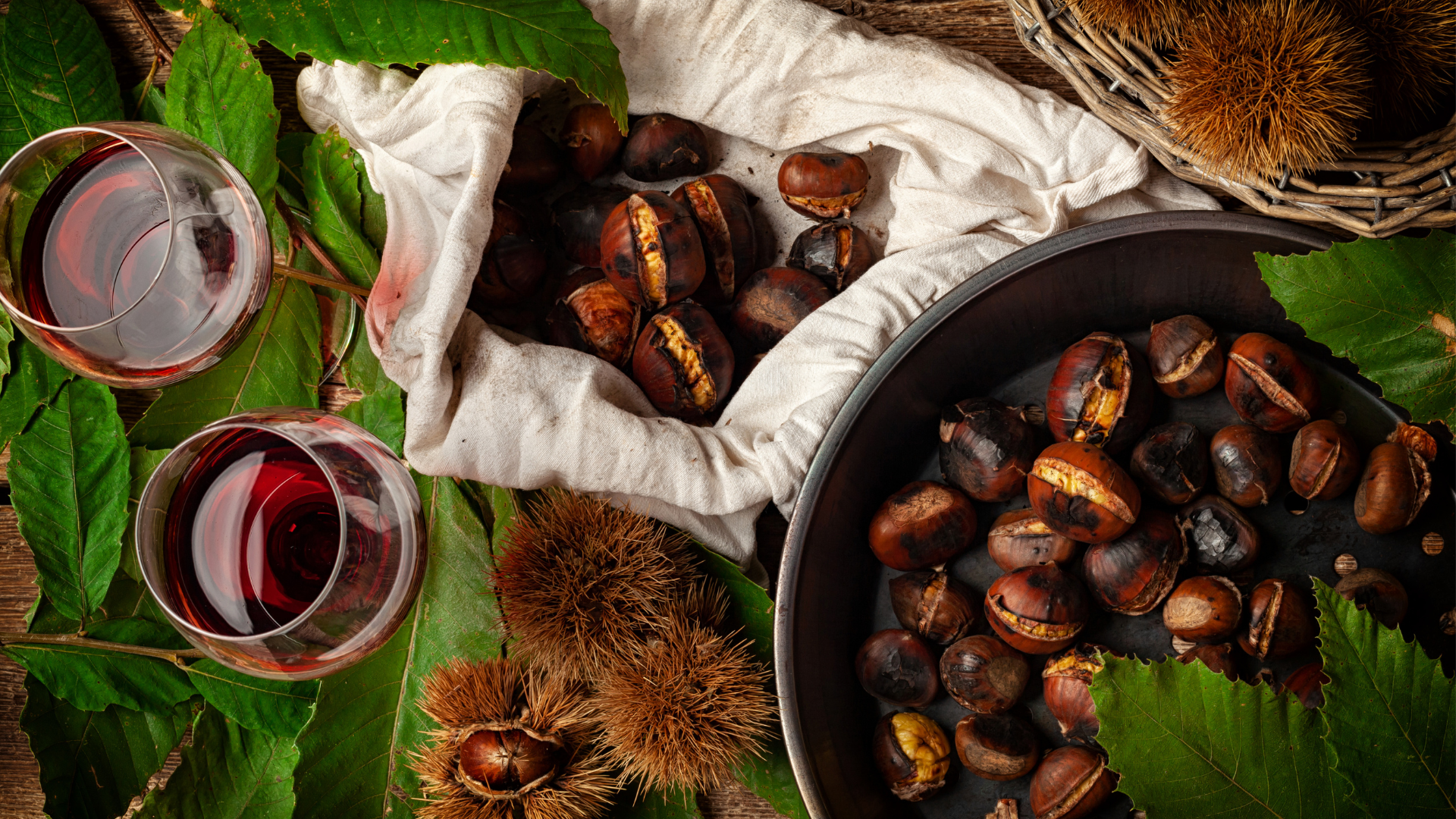 Sagre Abruzzesi di Novembre 2024: Castagne e Vino Novello per un Autunno di Sapori e Tradizioni